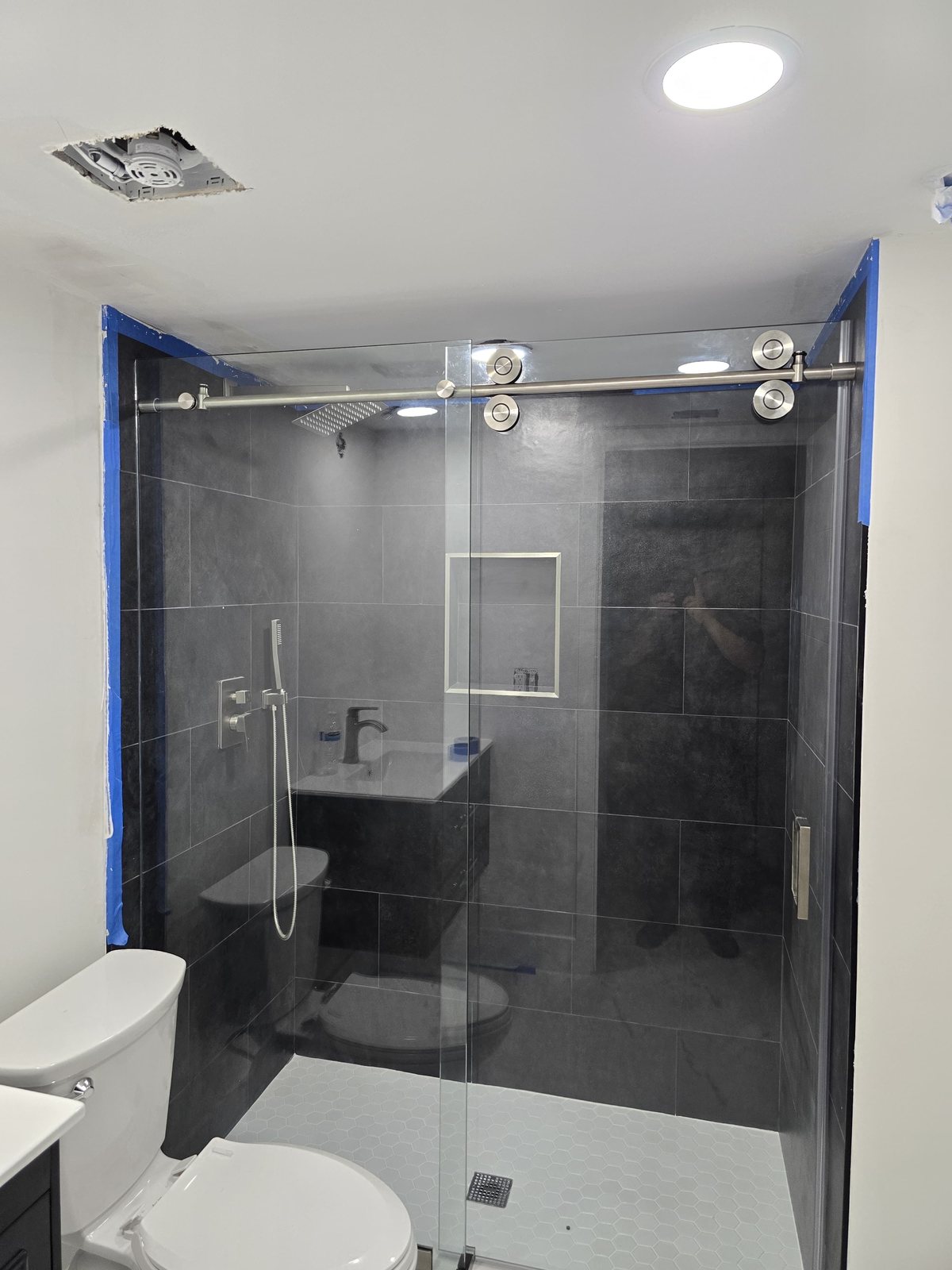 Bathroom Remodeling additional project view by Aguila Remodeling
