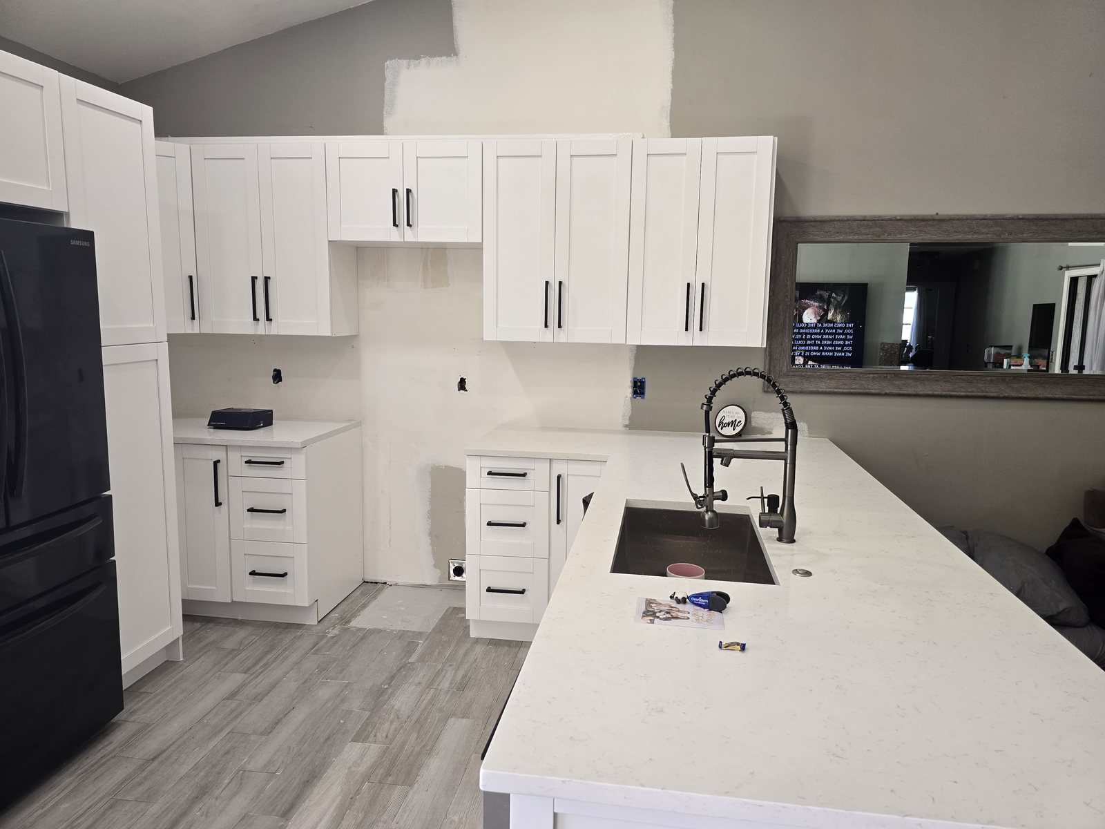 Kitchen Remodeling detail work by Aguila Remodeling